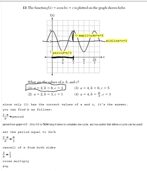 january 2019 algebra II regents question 13 solution ...